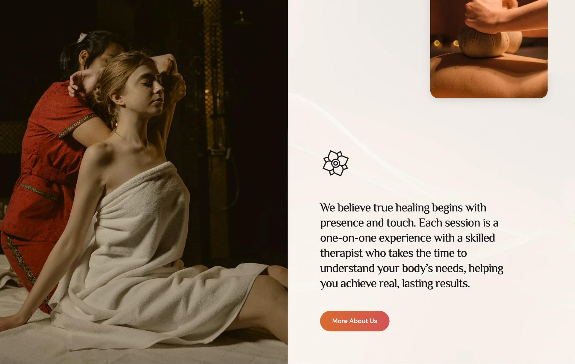 Luxury Spa Website Design | Brenham Studio